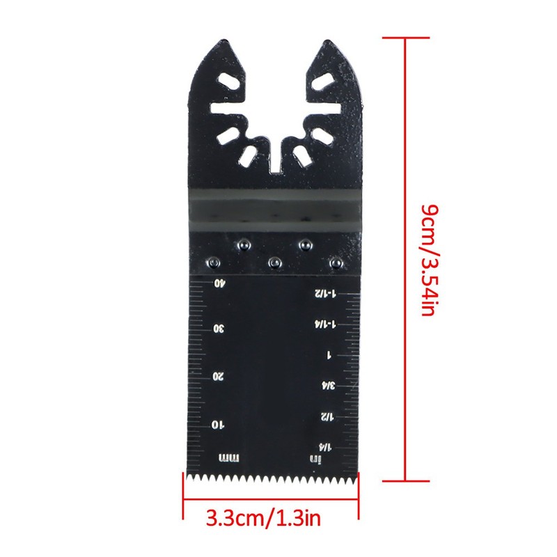 100Pcs Universal Multi Tool Oscillating Saw Blades Quick Release Fit All Models gallery