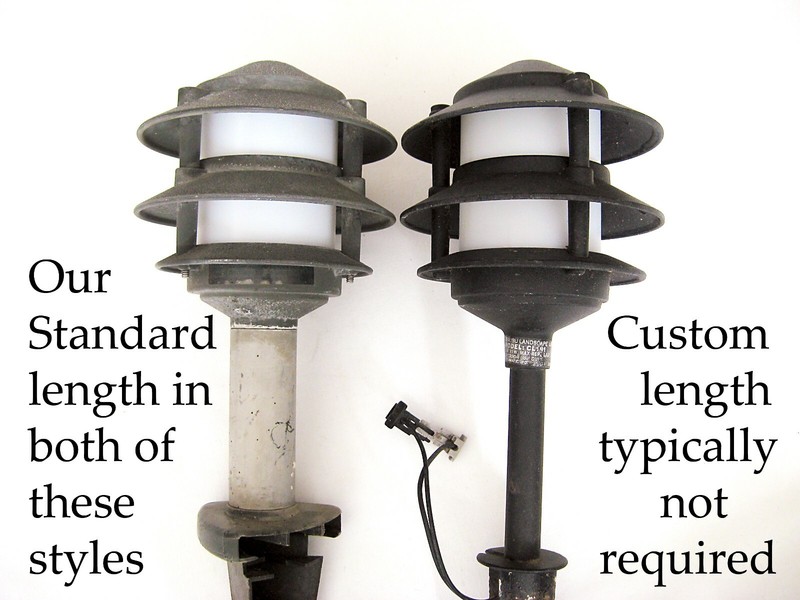 Replacement Frosted Plastic Lens 6 PACK for 3 Tier Metal Malibu Hampton Paradise gallery