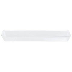 HUBERT Basket Liner Rectangular Clear PETG Plastic- 18″L x 6″W x 2 1/2″H