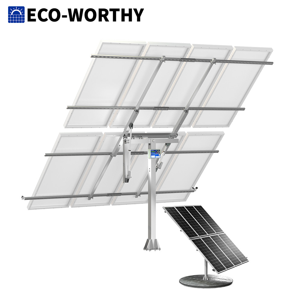 ECO-WORTHY Solar Panel Dual Axis Tracking System Tracker Controller For 10PCS gallery