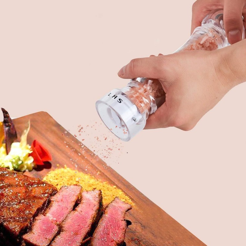 Pepper Mill Grinder Salt Grinder Peppercorn Grinders with Adjustable Coarseness gallery