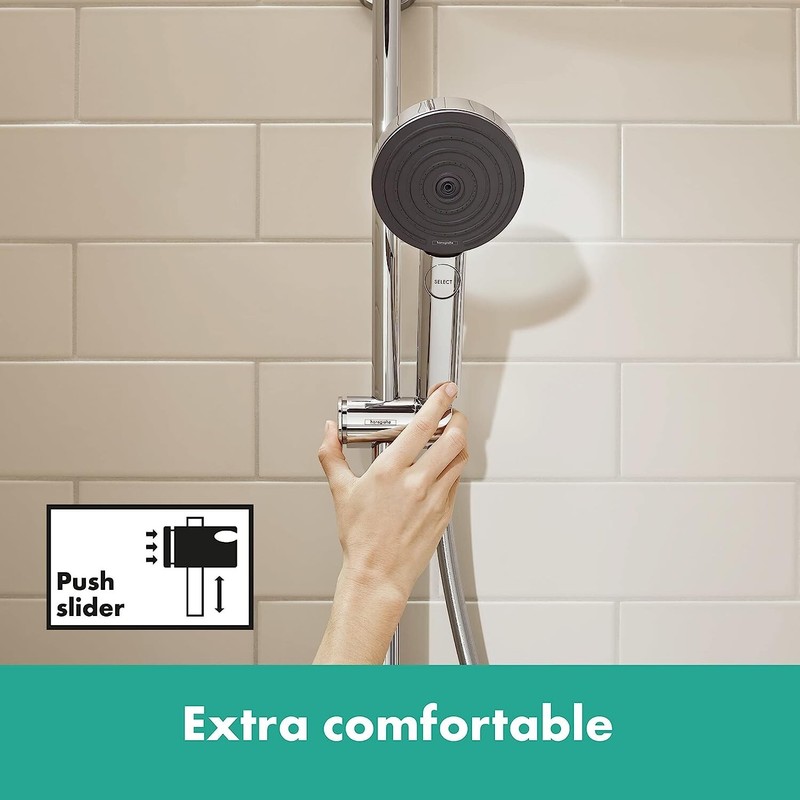 Special Hansgrohe Pulsify Select shower with 65cm rail Set chrome German Made gallery