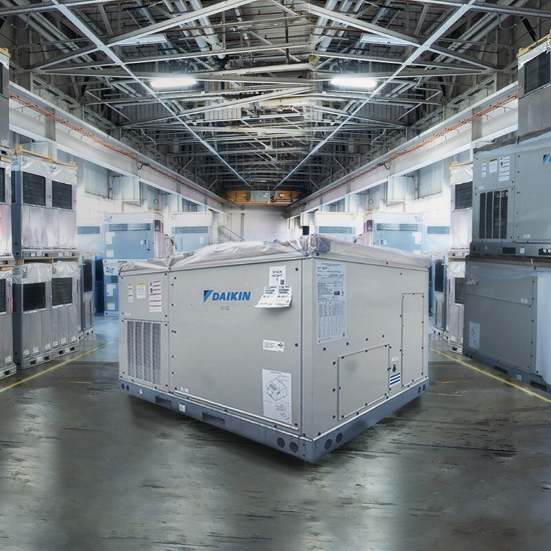 Daikin 5 Ton 14 SEER Commercial Packaged Air Conditioner - 208/230V 3 Phase -... gallery