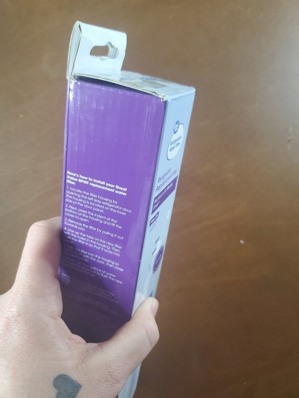 Refrigerator Replacement Filters Replaces GE model RPWF, Great Value Brand (2) gallery
