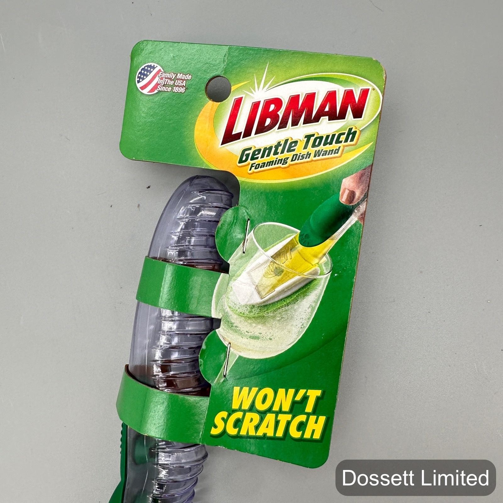 Libman Gentle Touch Foaming Dish Wand Won't Scratch Soap Dispensing Sponge USA gallery