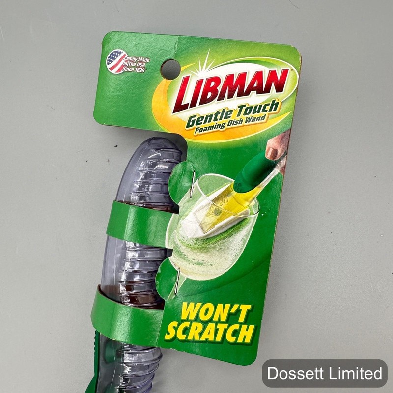 Libman Gentle Touch Foaming Dish Wand Won't Scratch Soap Dispensing Sponge USA gallery