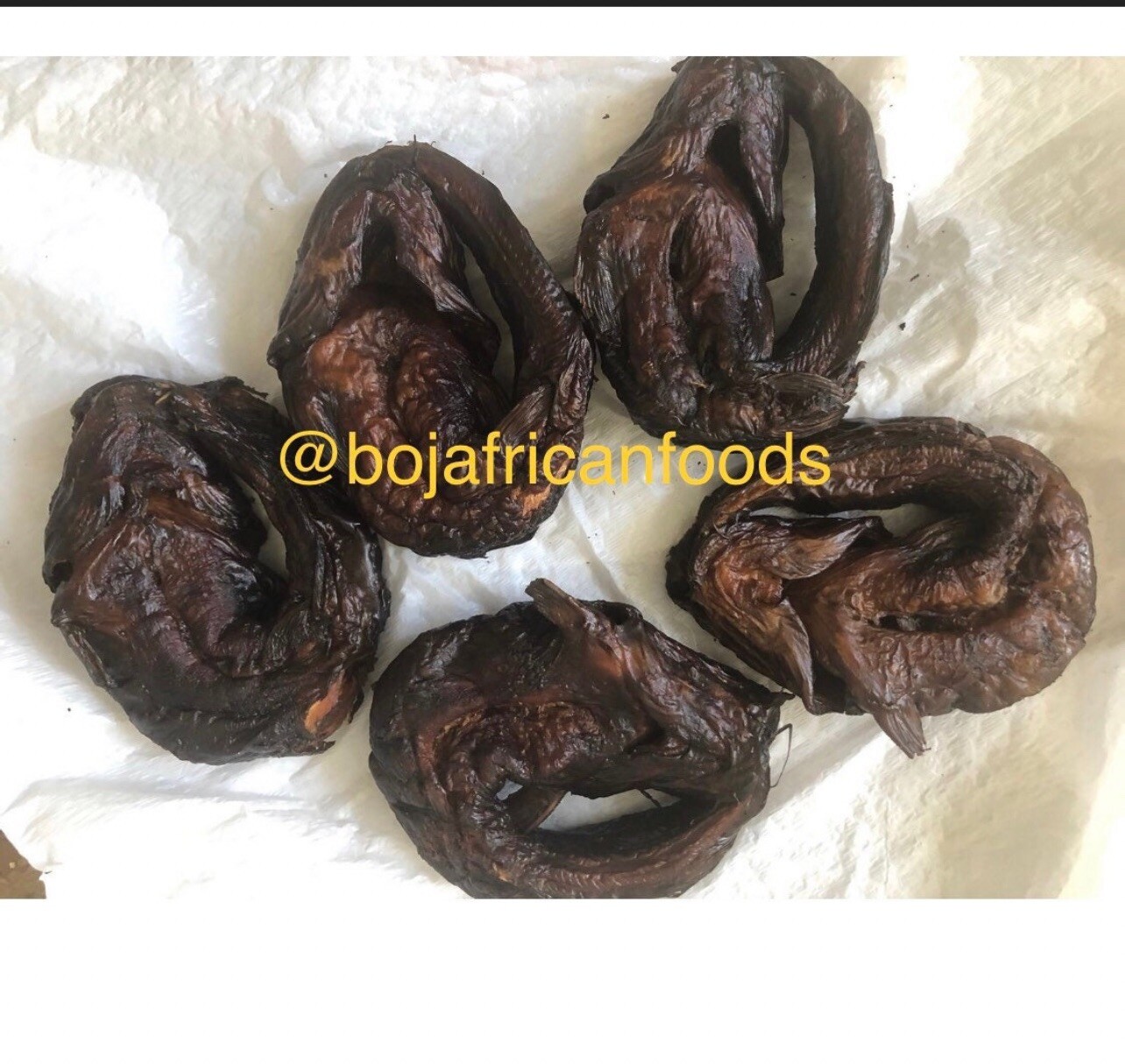 4 - 5 Pieces Gutted Smoked/Dried Catfish - 1lbs gallery