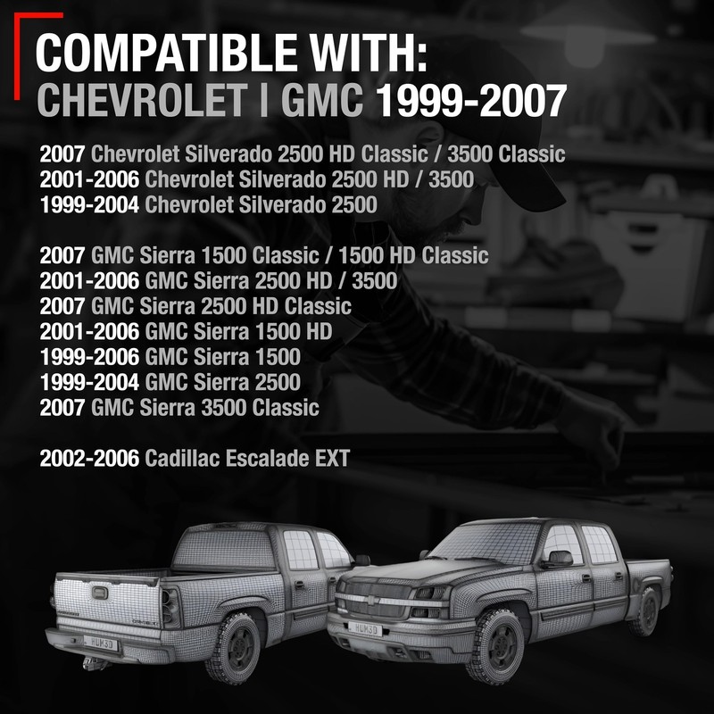 Tailgate Latch, Driver Side for Chevrolet Silverado, Avalanche; GMC Sierra - ... gallery