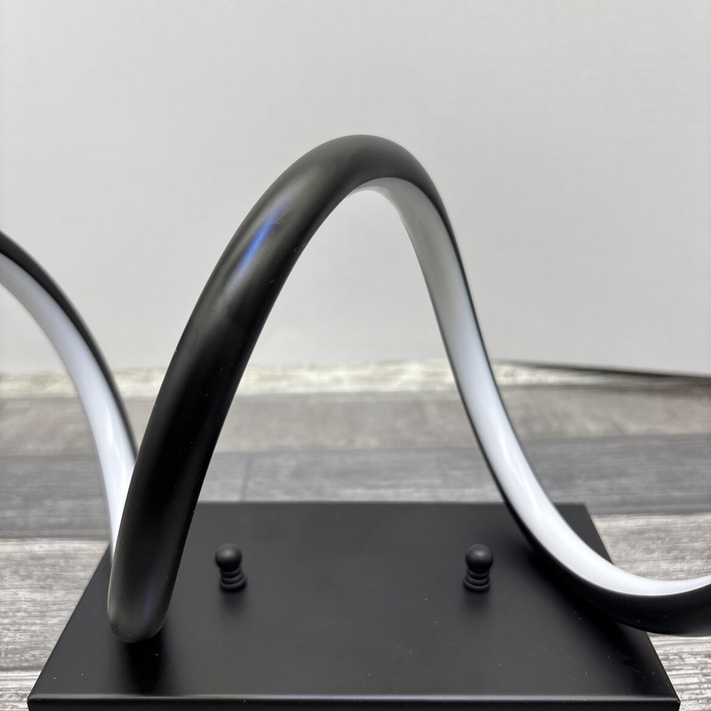 JONATHAN Y Scribble Metal Integrated Minimalist 7-in 1-Light, Matte Black {13} gallery