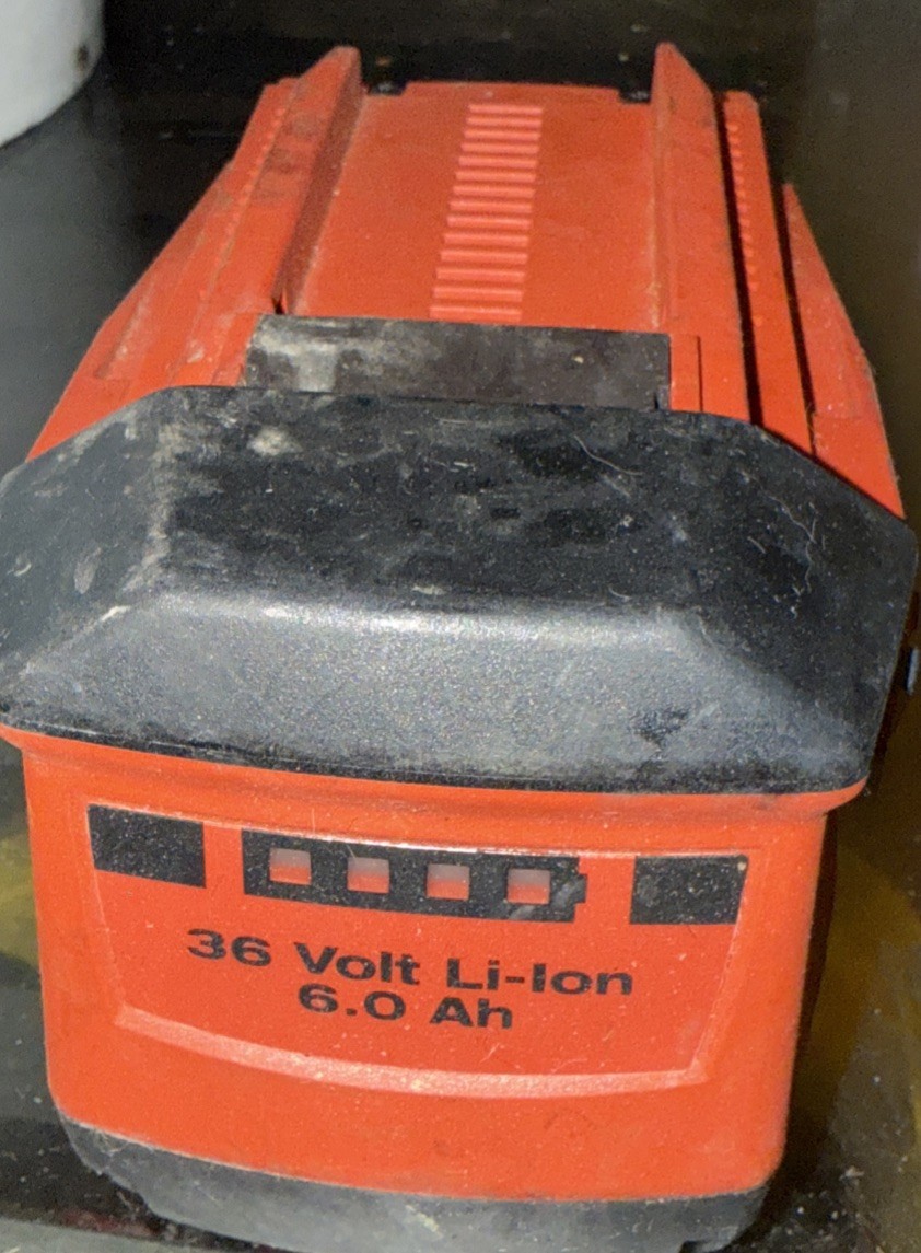 Hilti 36V 6Ah Li-Ion Battery Tool Only gallery