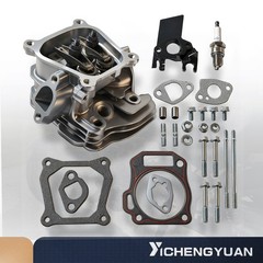 Assembled Cylinder Head w Valves Kit for Honda GX160 GX200 5.5HP 6.5HP Engines