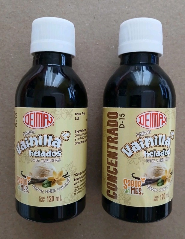 2X DEIMAN VANILLA ( VAINILLA ) CONCENTRATE - 2 BOTTLES OF 4.1oz (120ml) EACH gallery