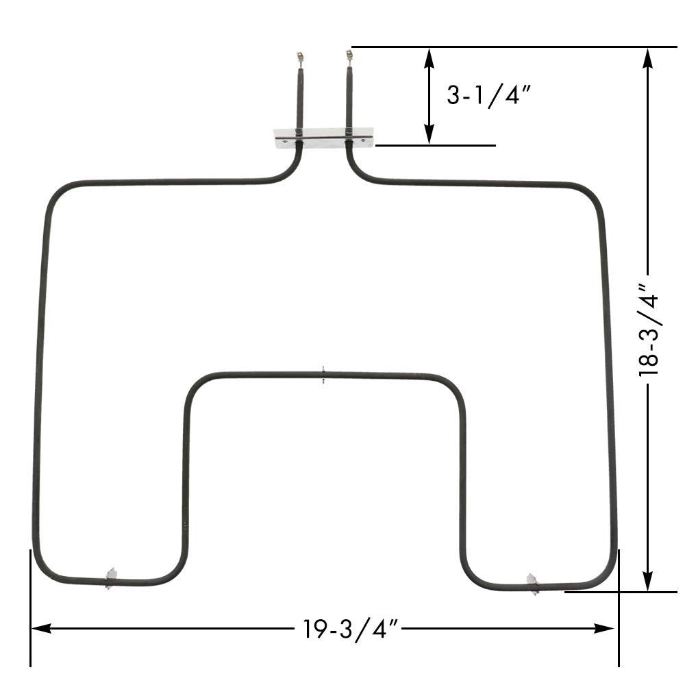 Range Oven Bake Lower Unit Heating Element CH7865 for Frigidaire 318255006 gallery