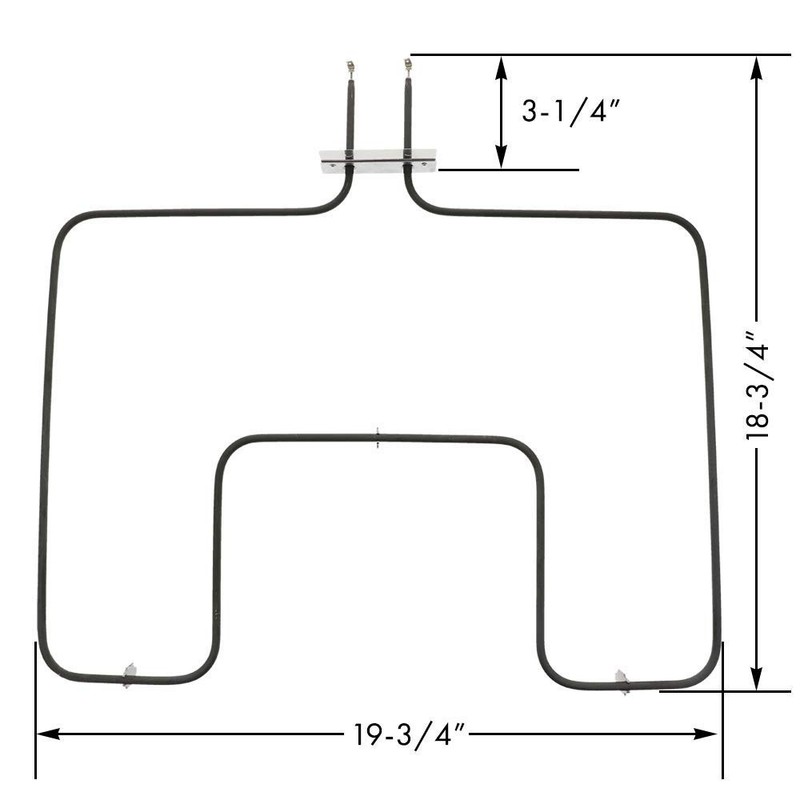 Range Oven Bake Lower Unit Heating Element CH7865 for Frigidaire 318255006 gallery