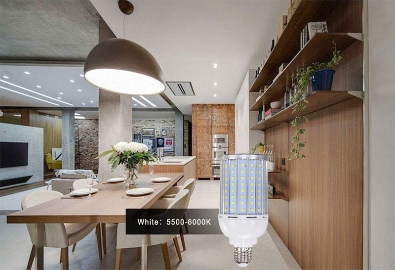 MD Lighting 30W E27 LED Corn Light Bulbs(2 Pack)- 108 Leds 5730 SMD 2700 LM C... gallery