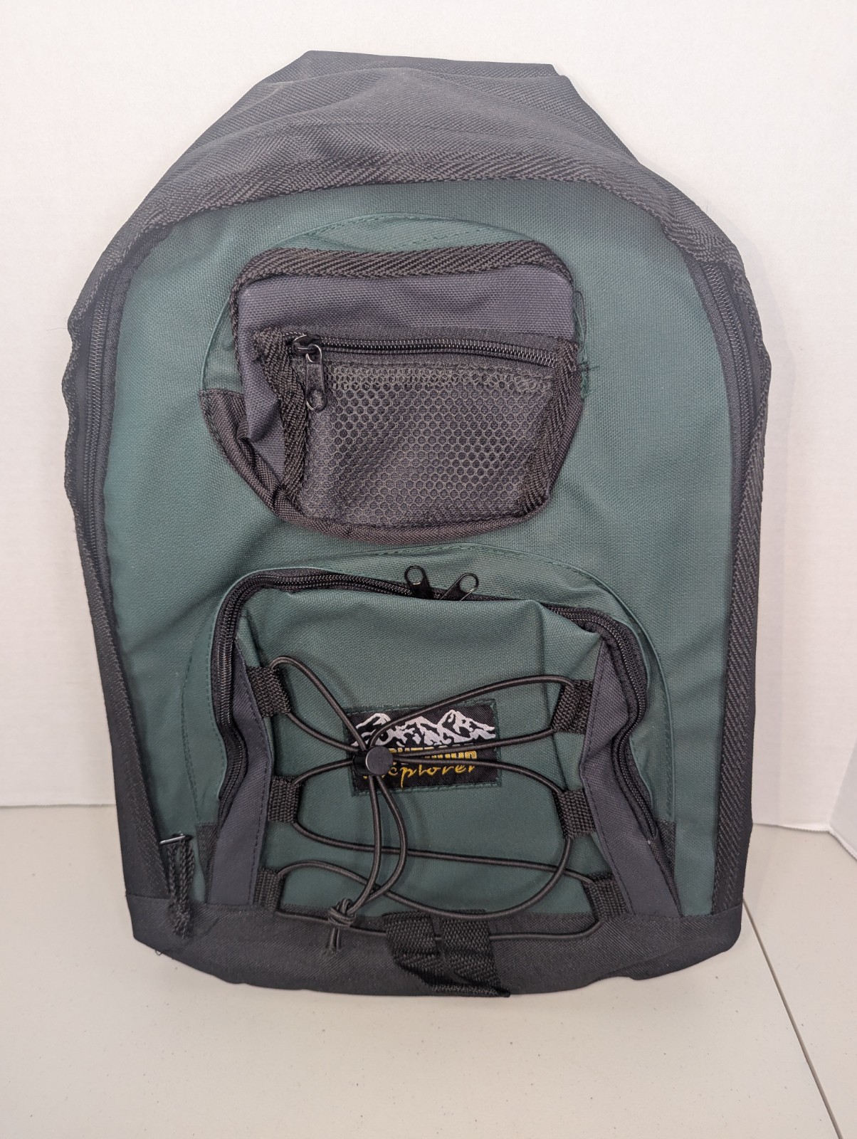 Outdoor Explorer Green & Black 18" x 13" Backpack