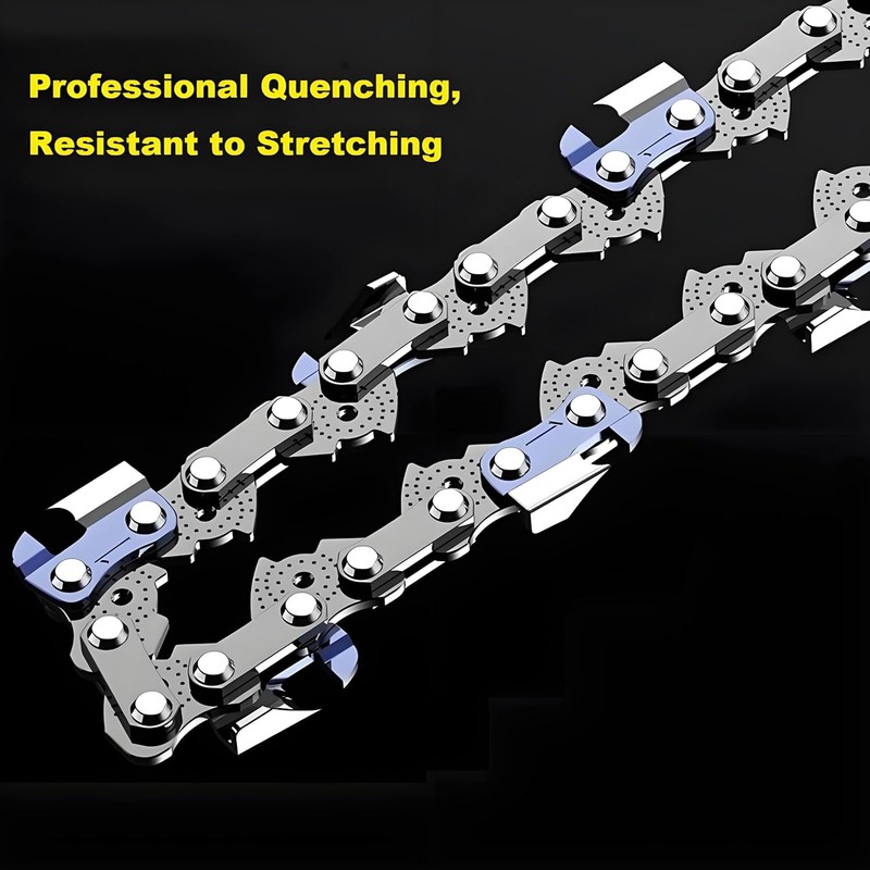 8 Inch Chainsaw Chain Replacement- 2 Chains and 1 Guide Bar for 8 Inch Mini Chai gallery
