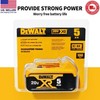 USA 2 Pack DEWALT DCB205-2 20V Max XR 5.0Ah Lithium-Ion Battery New In Pack US gallery