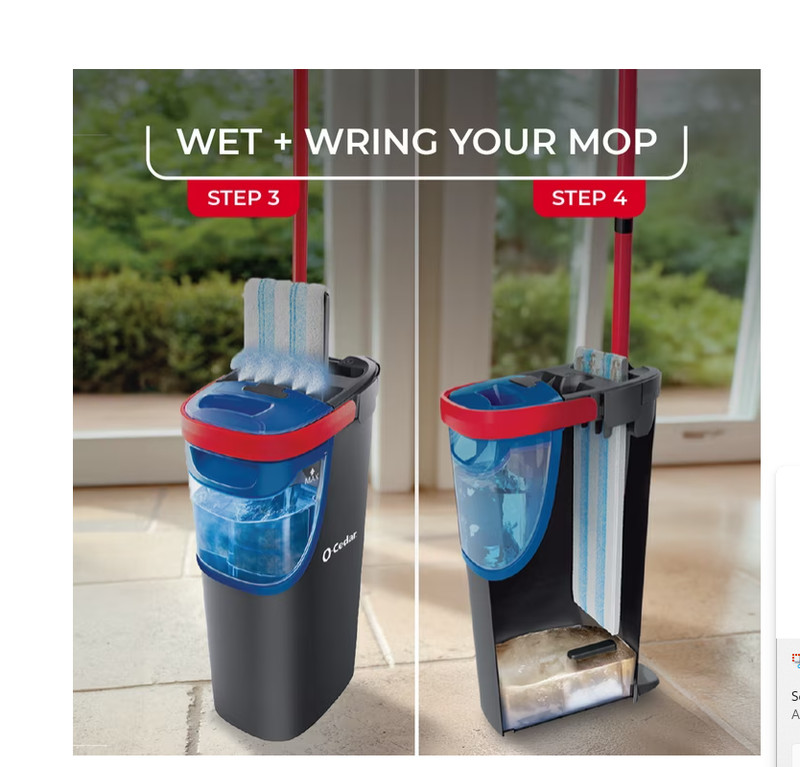 O-Cedar H2prO Microfiber Flat Mop System - New gallery