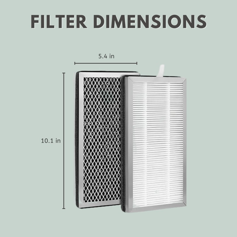True HEPA Carbon Replacement Air Filter For Medify Purifier MA-15 MA-15R, 4 Pks gallery
