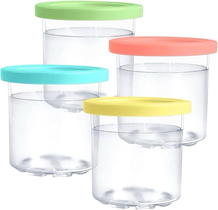 4 Pack Replacement Ice Cream Pint with Lid（16oz） gallery