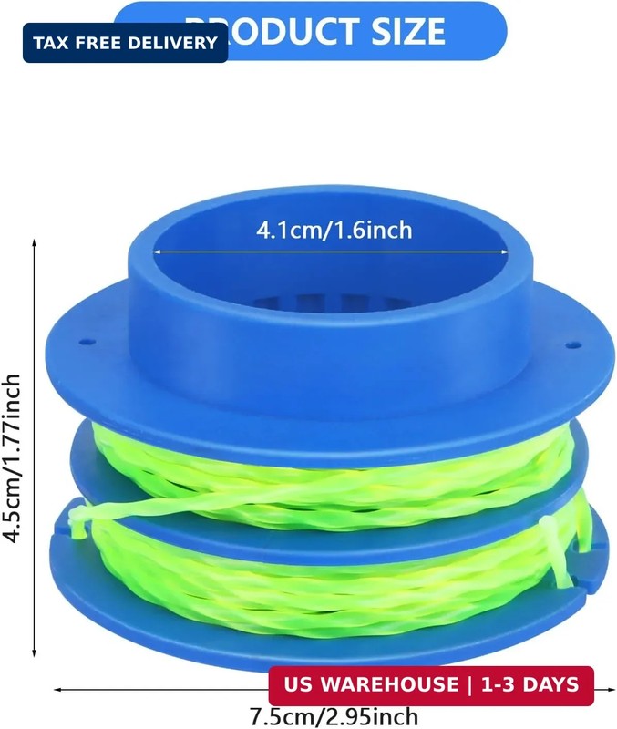 THTEN KLS 124-03 Trimmer Line Compatible with Kobalt KST 1124B-03,KST 2024A-03,K gallery