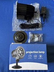 Projection Lamp IP45 Waterproof, New In Box, Tested (Xmas)