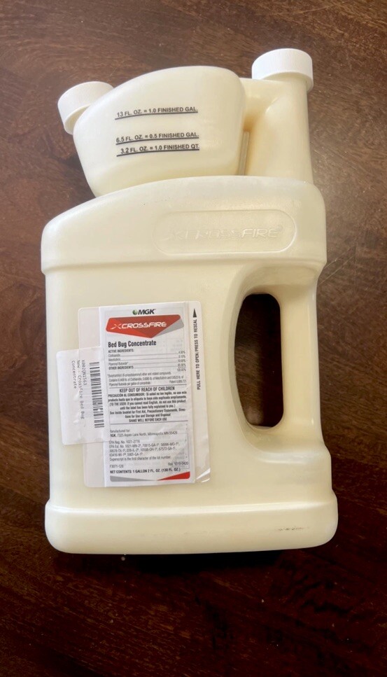 Crossfire Bed Bug Concentrate 1 Month Residual Control 130 fl oz by MGK--NEW !! gallery