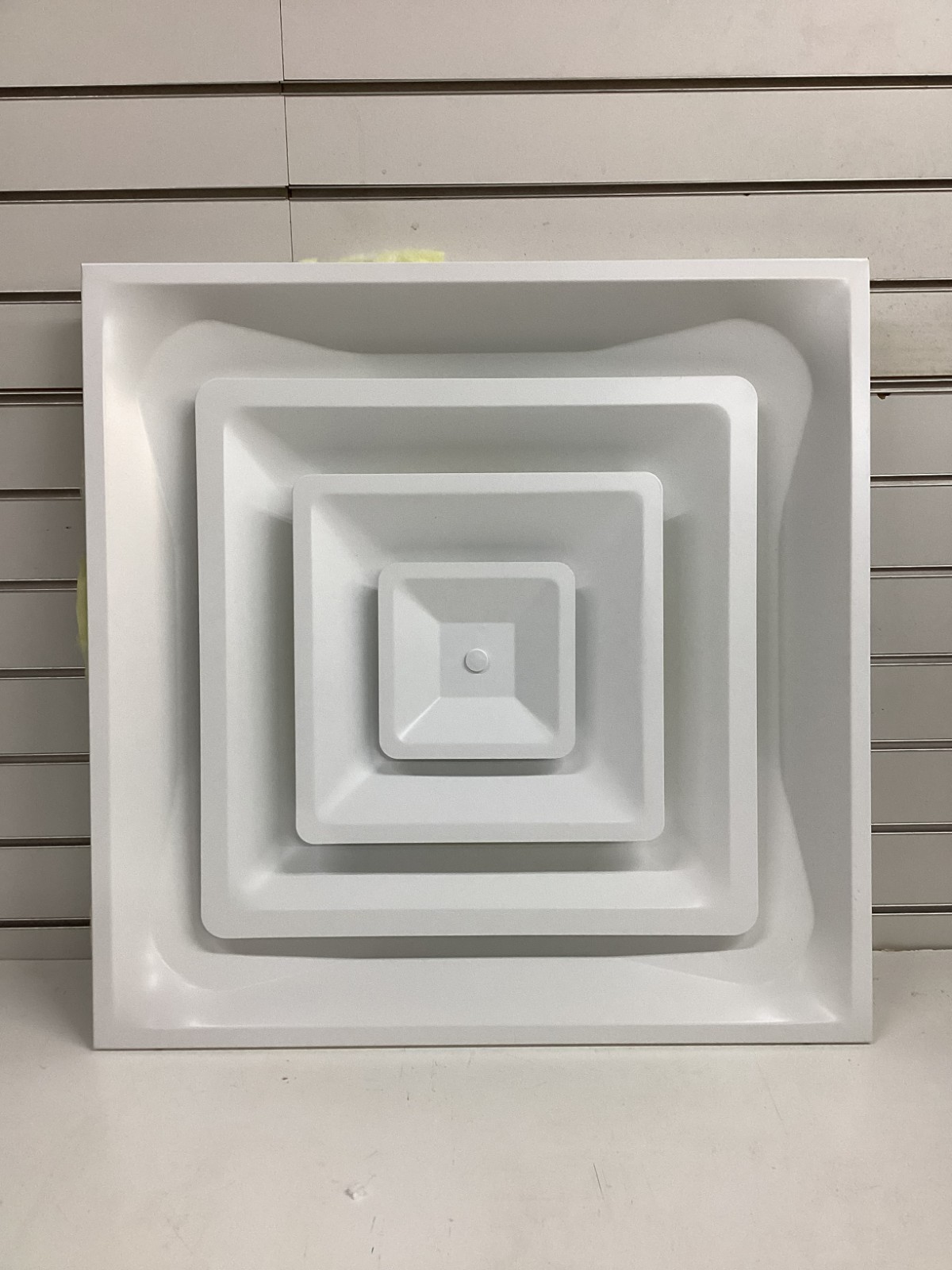 Diffuser 4JRL3 Ceiling/Wall, 23 3/4 in H, 23 3/4 in W, Surface Mount gallery