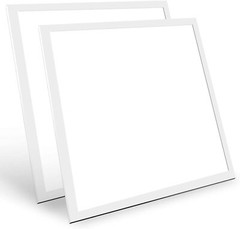2 Pack 2x2FT LED Flat Panel Light 5400LM 45W 5000K Dimmable Drop Ceiling Office