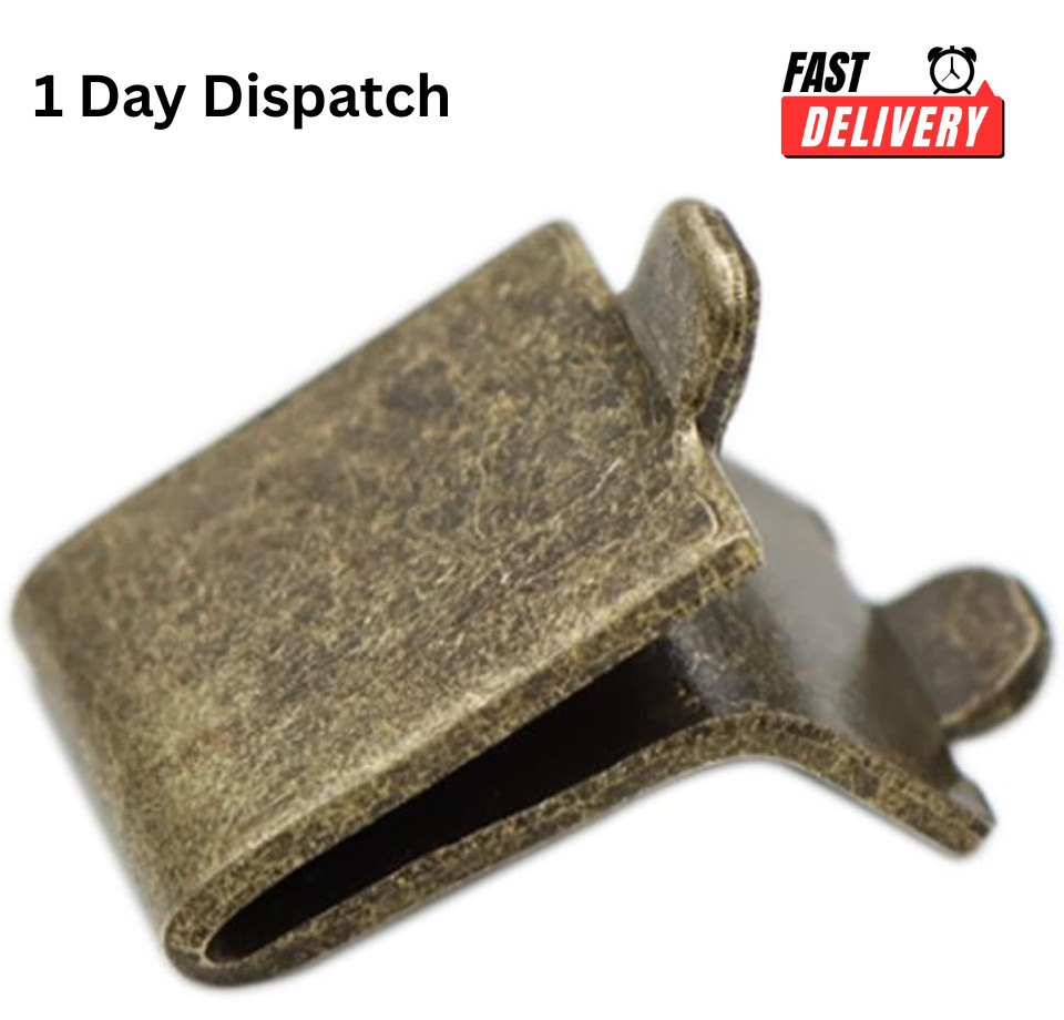 14PCS Steel Pilaster Shelf Clips Bronze Adjustable Shelf Support Brackets gallery
