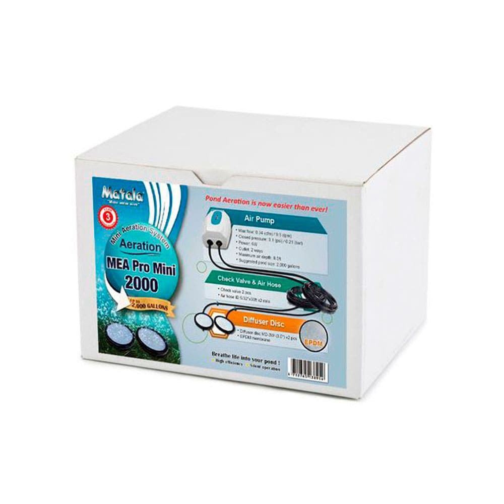 Matala EZ Air Pro Mini 2000 Pond Aerator System, 2000 gph gallery
