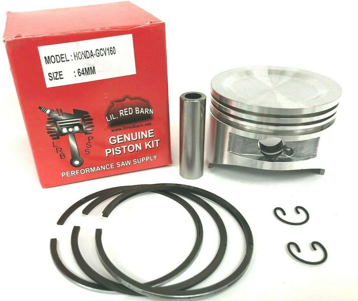 NEW PISTON KIT WITH RINGS FITS HONDA GCV160 GCV135 REPLACES PART # 13101-ZL8-000 gallery