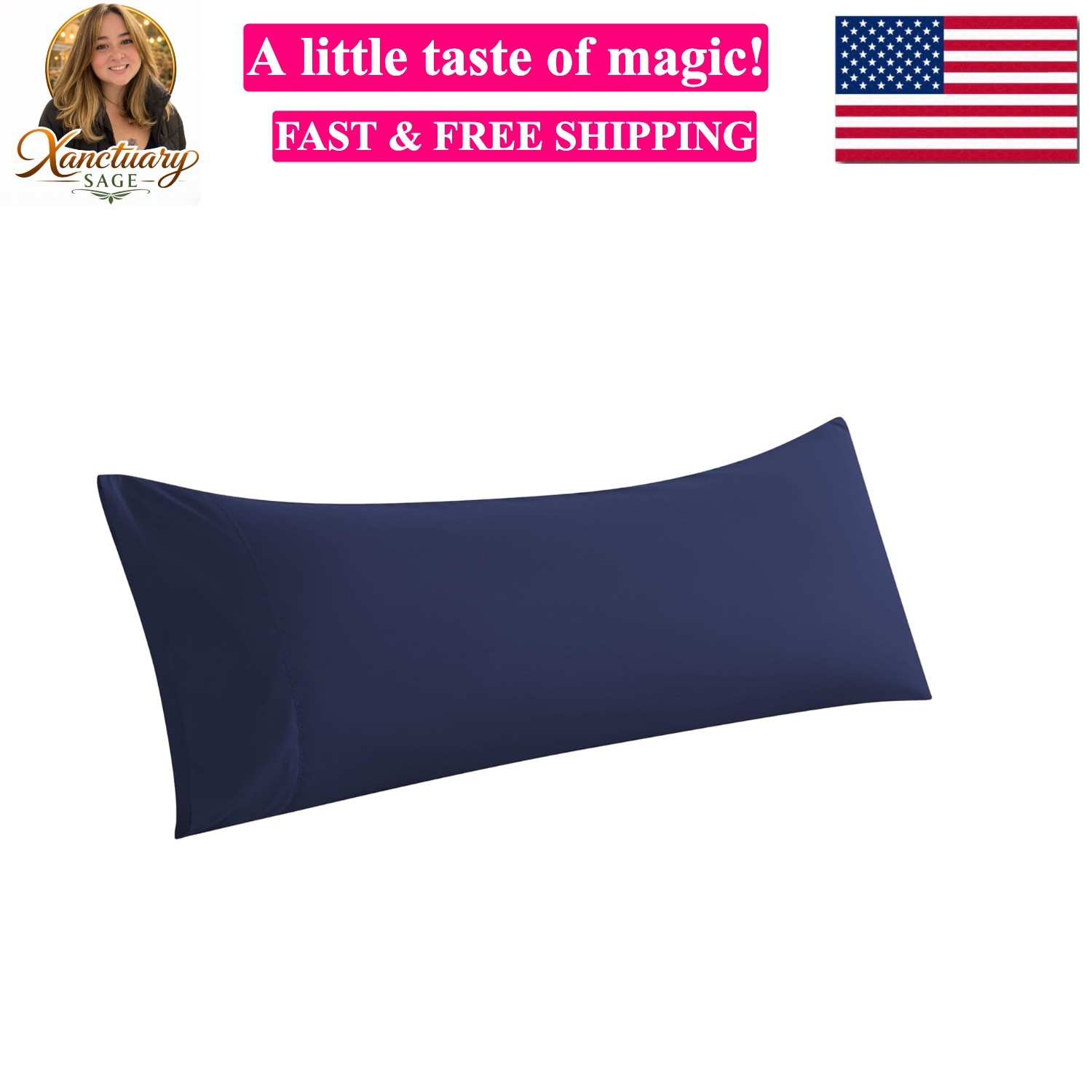 Body Pillow Cover, Ultra Soft Microfiber Pillowcases, Breathable Long Pillow ... gallery