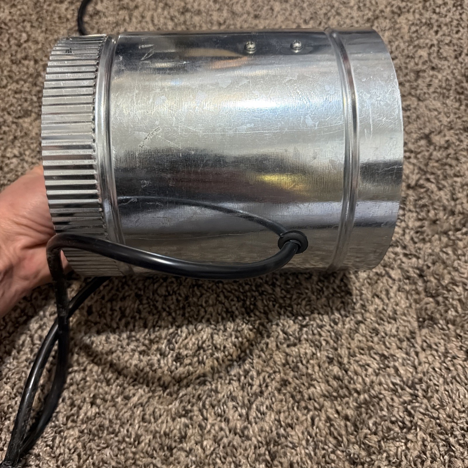 Ventech VT-DF-6 Ventilation Fan 6" Diameter, Plug In Fully Functional 240CFM 37W gallery