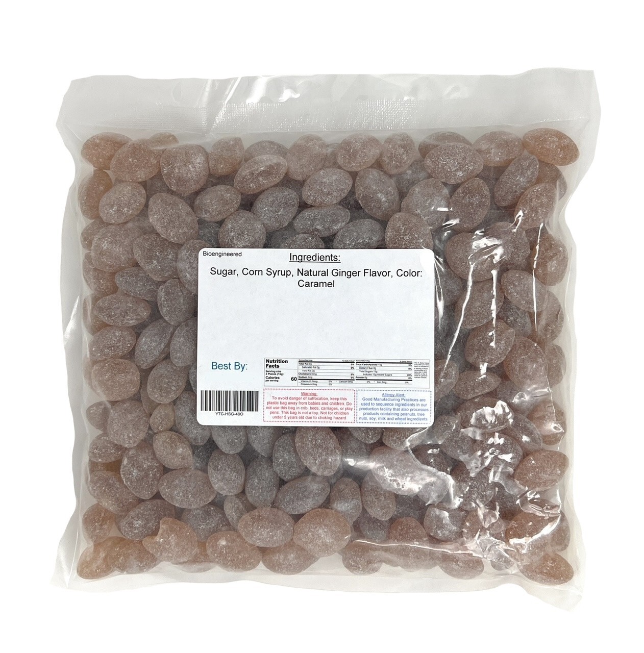 Claey's Ginger Sanded Hard Candy 2 lbs. ~ YANKEETRADERS® ~ FREE SHIPPING gallery