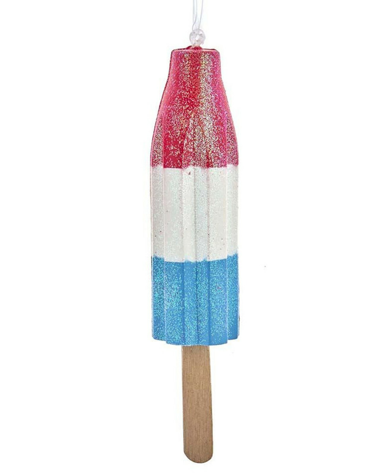 Kurt Adler Ice Rocket Pops Red White Blue Christmas Holiday Ornaments D3723 gallery