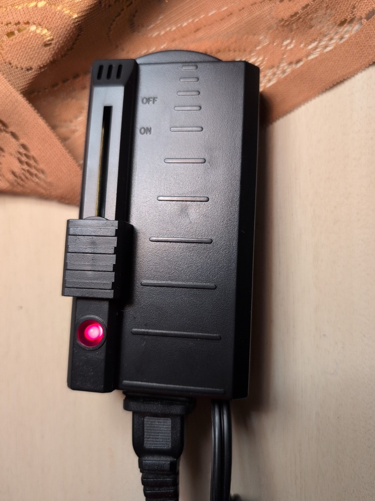 ADL BLACK FULL RANGE SLIDE LAMP DIMMER MODEL # D3003 FOOT CONTROL 6' CORD gallery
