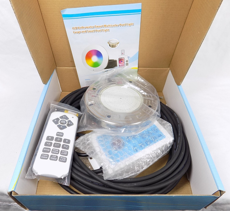 🔥Pool Light for Inground Pool, 20W 6 Inch LED Inground Pool Light with Remote gallery