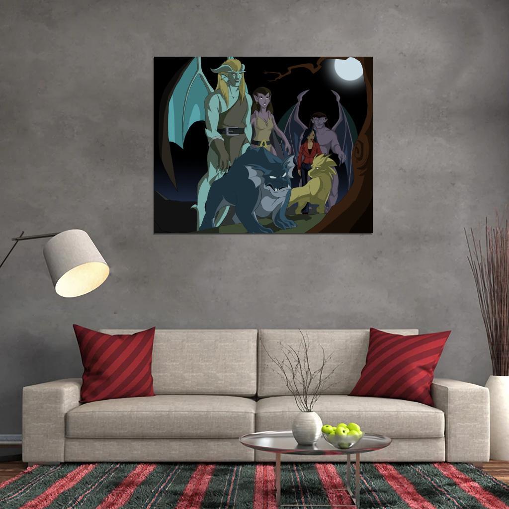 V3465 Gargoyles Characters Cartoon TV Series Art Decor WALL POSTER PRINT gallery