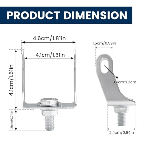Motorcycle Spotlight Mounting Brackets Stainless Steel Motorcycle Fog Light gallery