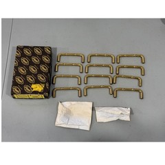 Colonial Bronze 351-US3 Solid Brass 3in Center Cabinet Pulls Polished Gold 12pc