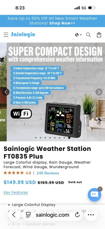 Sainlogic WS0835 plus Wireless Weather Station gallery