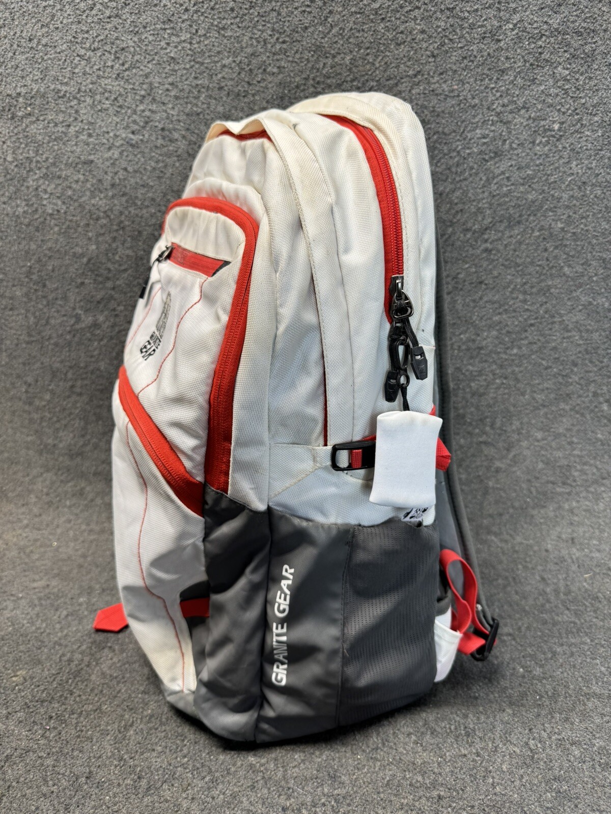Granite Gear Barrier Backpack White Gray Red 2