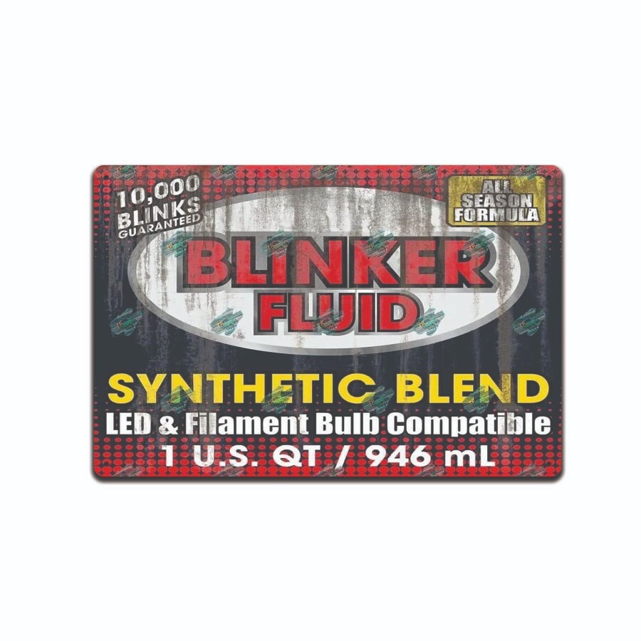 Vintage Retro Tin Sign Auto Blinker Fluid Practical Joke Retro Garage Gift . gallery