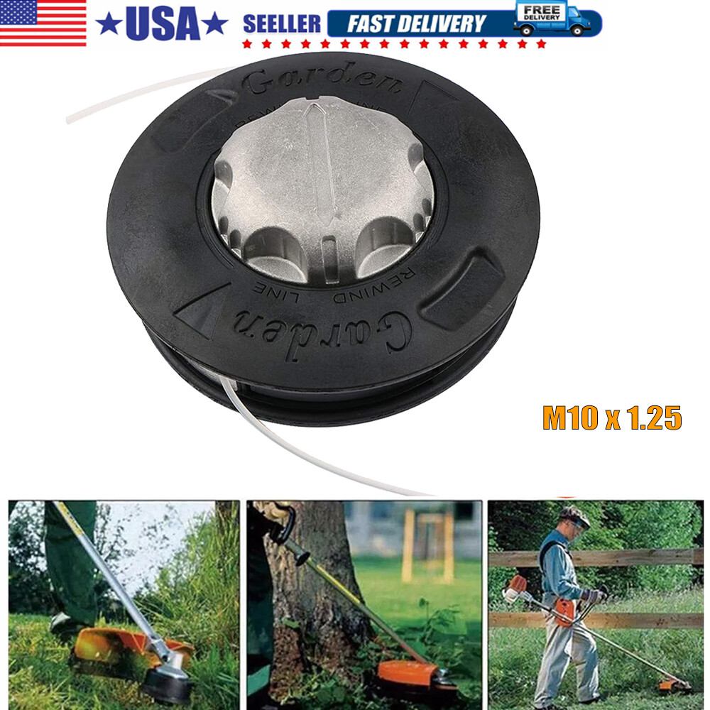 Universal Trimmer Head Replacement Strimmer Bump Feed Line Spool Cutter Grass gallery