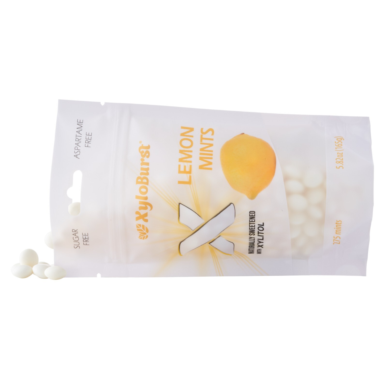 XyloBurst Mints Sugar Free Lemon Mint candies with Xylitol 275 Count Bag gallery