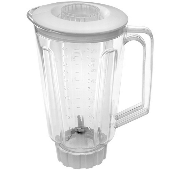 44oz, Plastic Blender Jar, Complete. Fits Hamilton Beach gallery