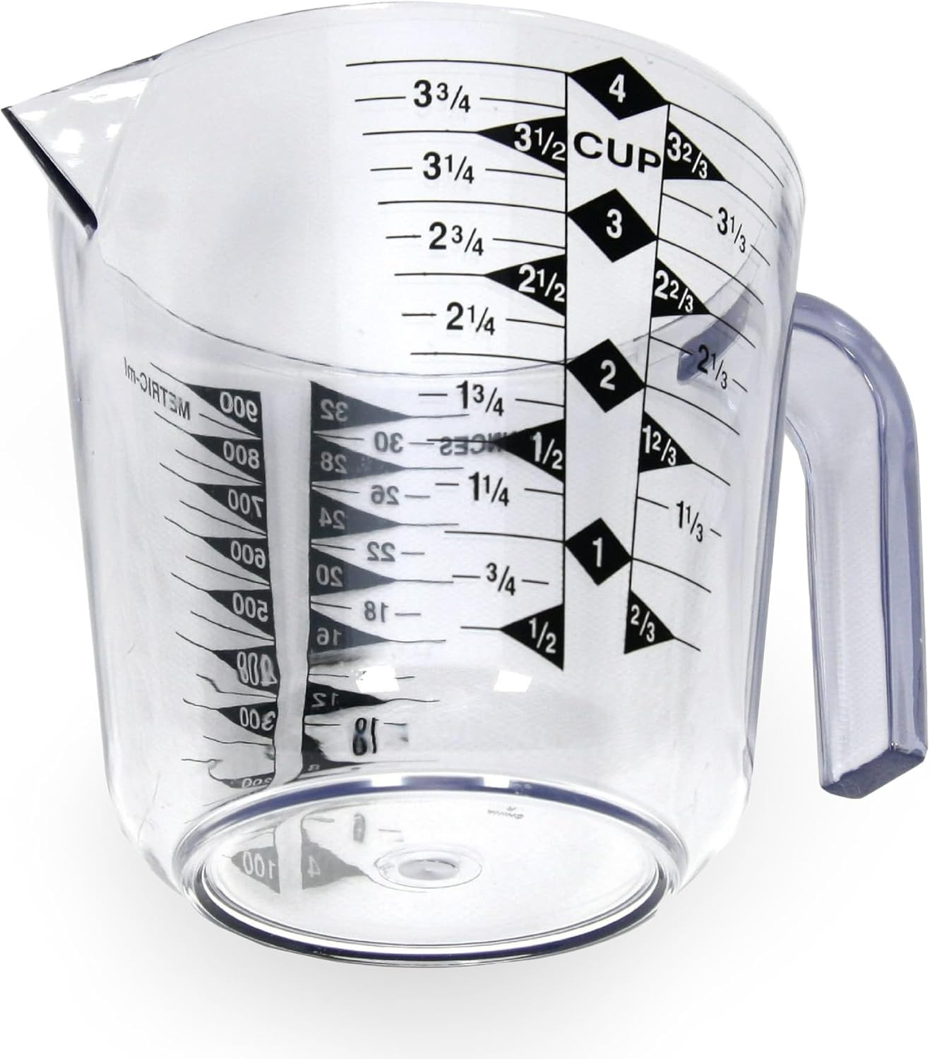 Select Plastic Measuring Cup, 4 Cup, Clear gallery