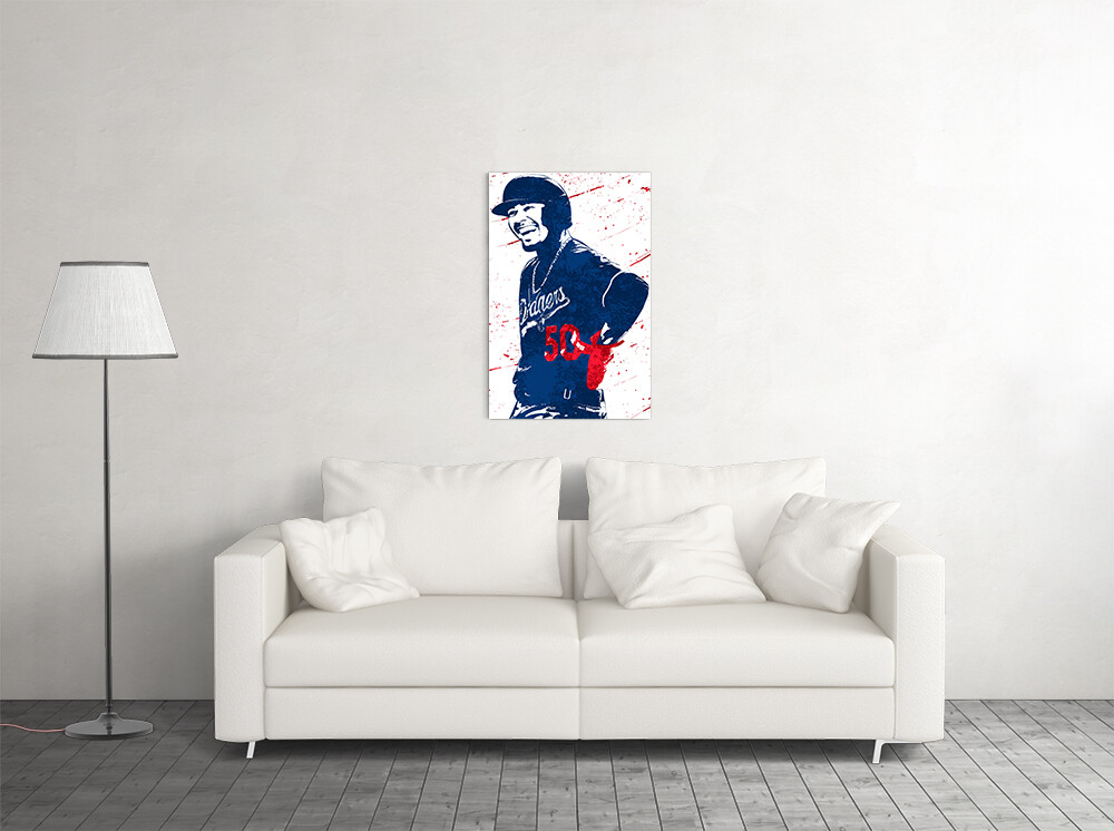 Mookie Betts LA Dodgers MLB Major League Art Wall Room Poster - POSTER 20x30 gallery